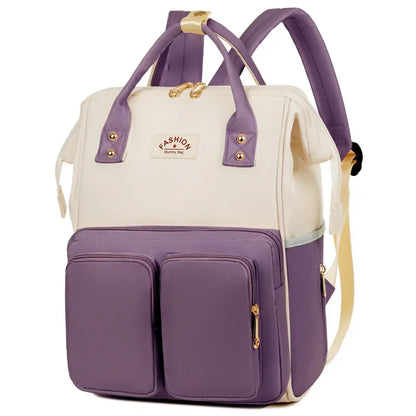 Multifunctional Large-capacity Mommy Bags for Outings Travel Backpack Waterproof Portable Mother and Baby Bag Women's Backpack